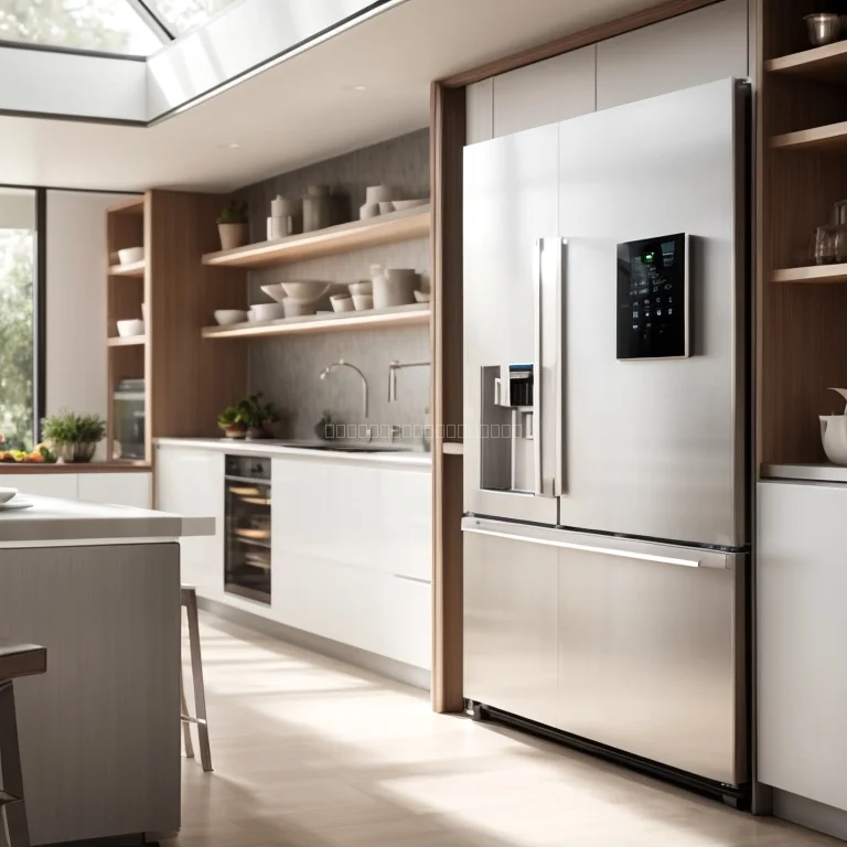 Smart-Kühlschrank in Profiküche